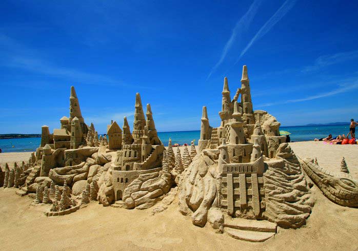 Sand castles